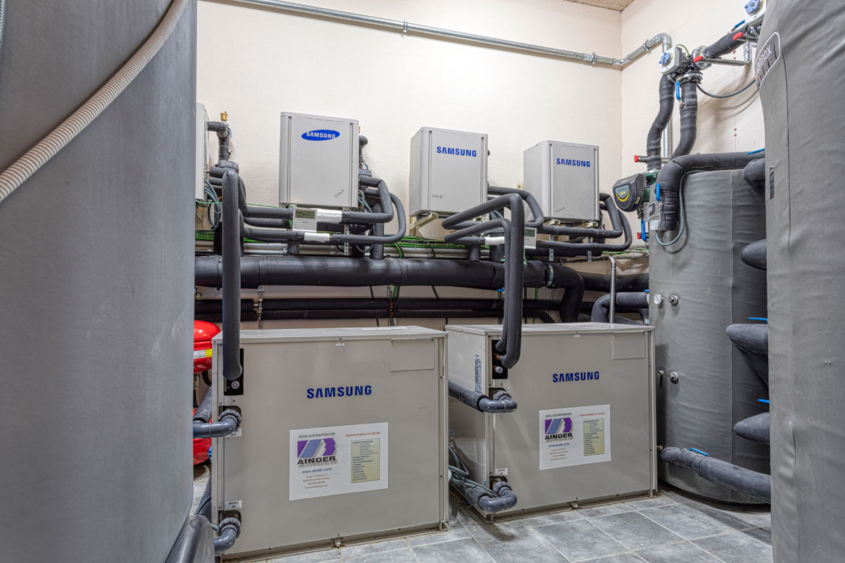 Geothermal heating system